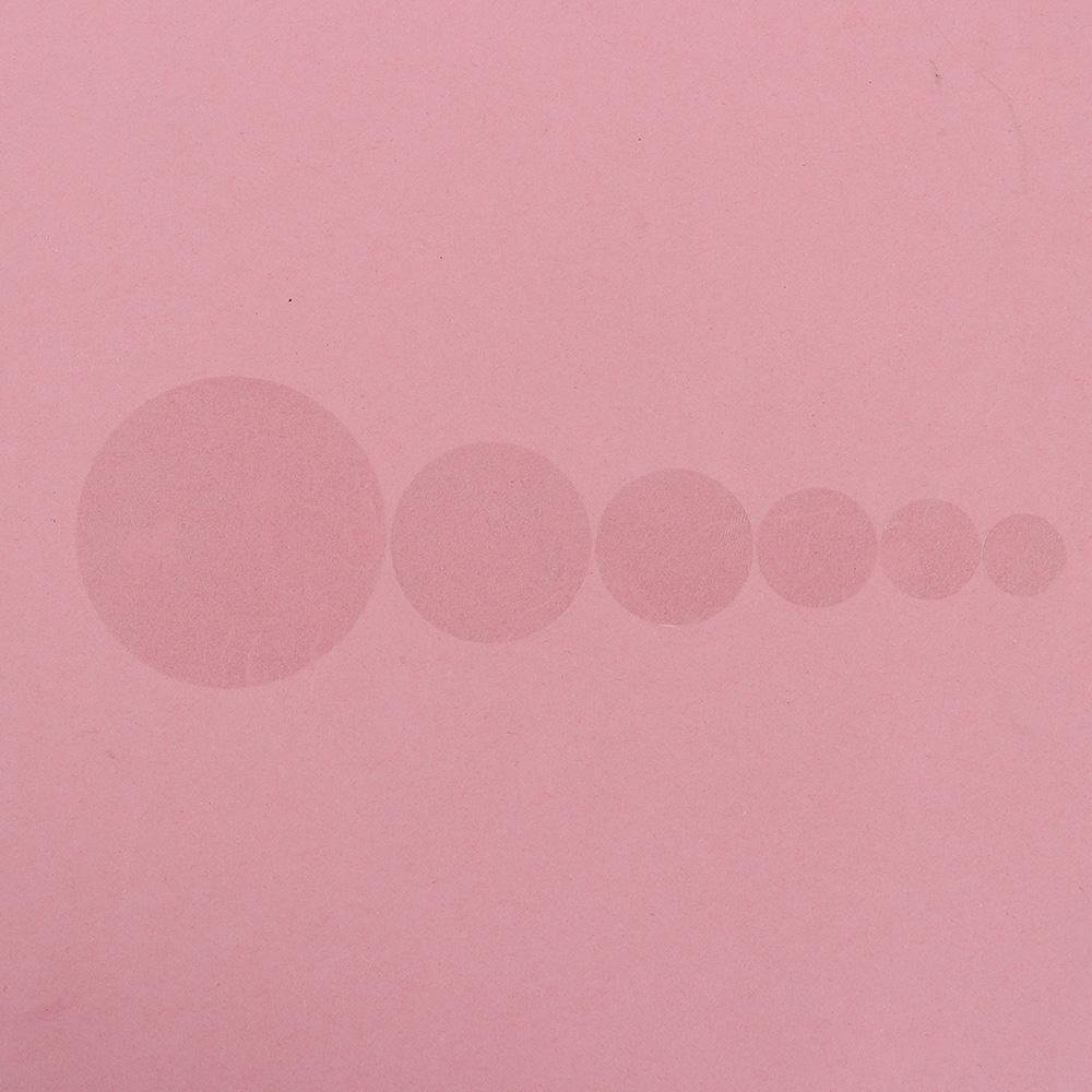 8/24/48/70/96/132pcs Bags Wafer Gloss Self Adhesive Label File Sealing Dot Sticker Transparent