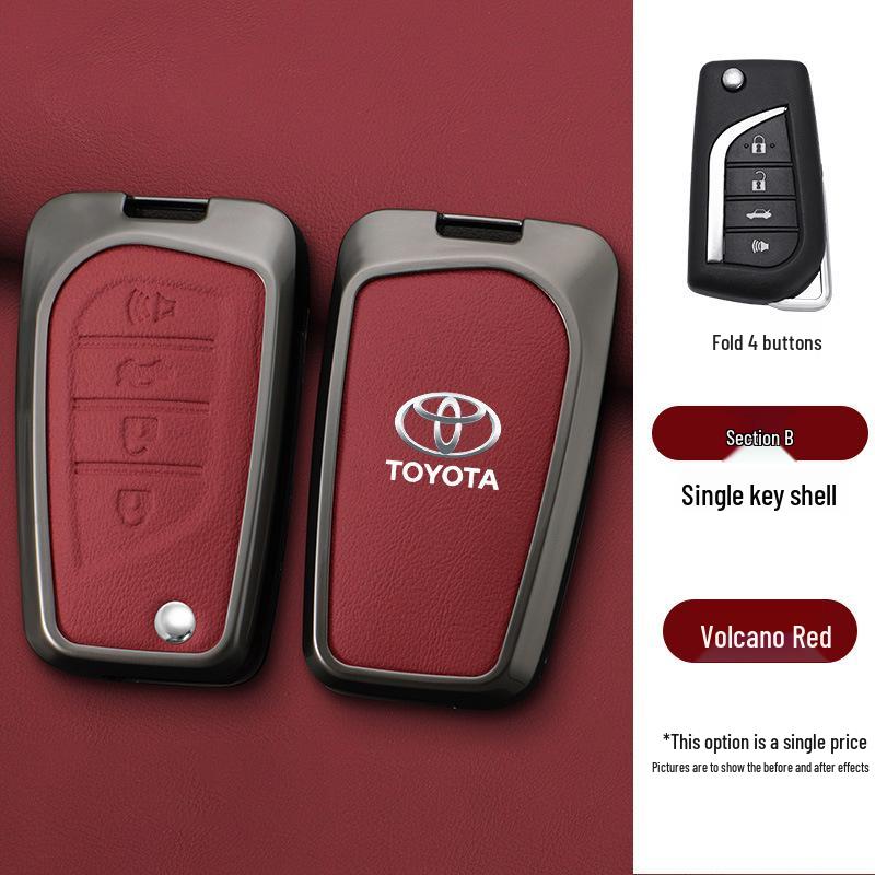 Чехол для ключа Toyota для моделей Corolla, Highlander, RAV4 и Reiz