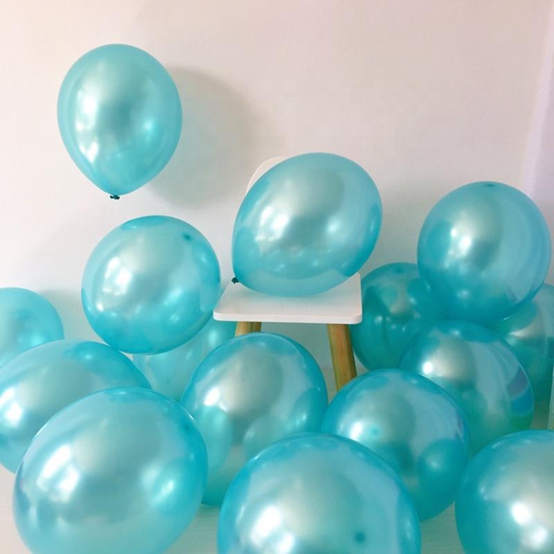 9 Inch Inflatable Helium Latex Ballons Party Decoration Metallic Pearl Balloons Globos Balloons