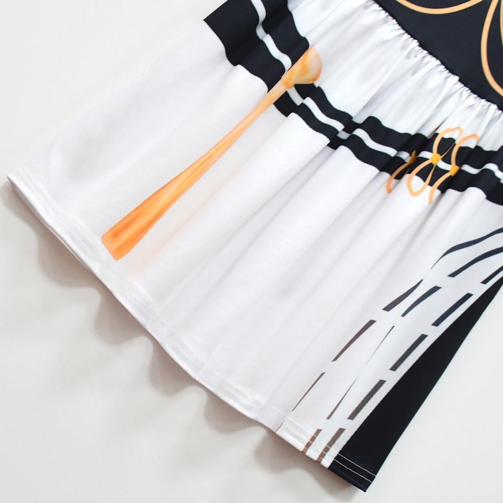 Girls Witch  Girls Flying Sleeves Children's Dress Children's A-line Skirt