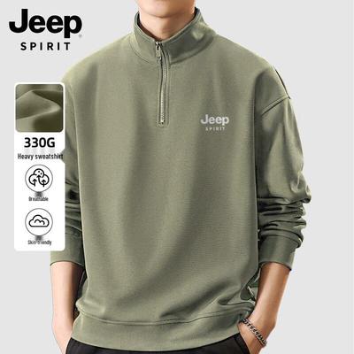 Мужская плотная толстовка JEEP SPIRIT с воротником-стойкой