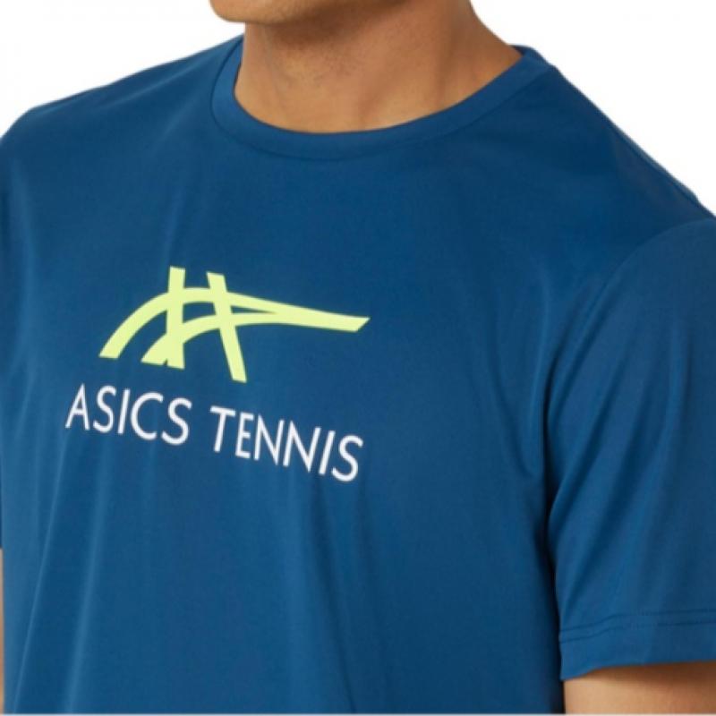Asics CoaT Graphic Tee M 2041a304420 ShorT Sleeve T shirT