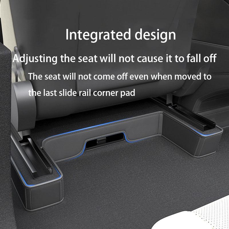 For Tesla Model Y Juniper 2025 Nappa Leather Front and rear Under seat corner protectors vehicle Car Interior Accessories