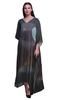 Full Moon Galaxy Ladies Kaftan Holiday Loungewear Maxi Dress Beach