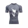 Venom Pattern 2026 Men's Sports T-Shirt Training Fitness Exercise T-Shirt Anti-Wear Clothing Sports Men's