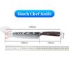 7CR17 Stainless Steel Kitchen Knife Sharp Butchers Knives Damascus Laser Pattern Chef Knife Cleaver Sharp Filleting Kitchen Tool