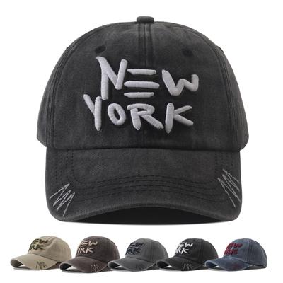 3D вышитая бейсболка Нью-Йорк, регулируемая хлопковая кепка-snapback, унисекс, для улицы, с козырьком, для женщин и мужчин, защита от солнца