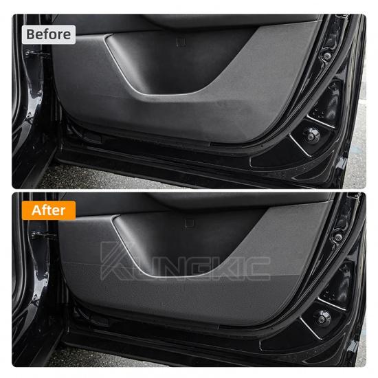 Для Mazda CX70 CX80 CX90 CX-70 CX-80 CX-90 2024 2025 Замшевая Накладка на Дверь Против Зацепок Накладка на Дверь Внутренняя Отделка Коврик Аксессуары