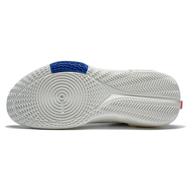 Li Ning Flash 9 Basketball Shoes Men Sneakers White Red ABPT001-4