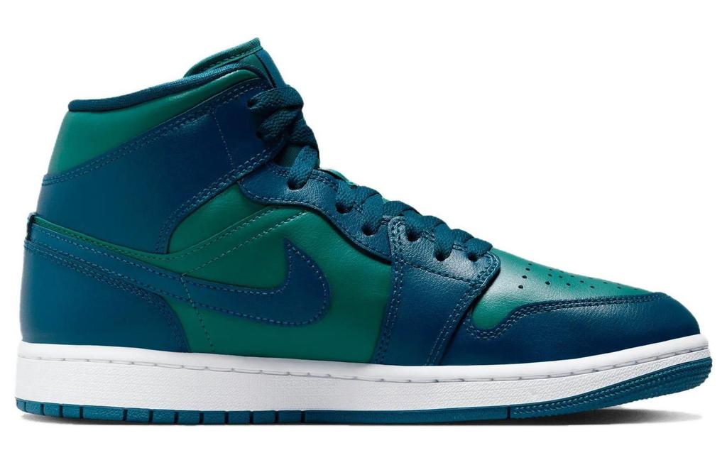 Jordan 1 Средний бирюзовый Французский синий Женский BQ6472-301