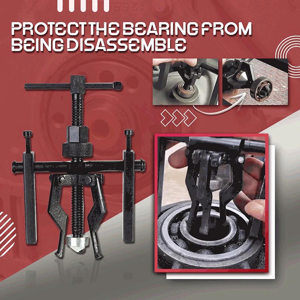 Съемник внутреннего подшипника автомобиля, 3-захватный съемник шестерен, экономящий труд, съемник внутреннего подшипника автомобиля, набор инструментов для ремонта автомобиля