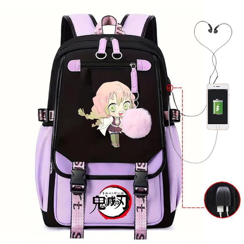 Истребитель демонов стол истребления призраков школьный рюкзак для ученика средней школы ученик начальной школы ученик средней школы