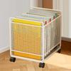 Book Storage Cart with Wheels for Organizing Bedrooms And Toys