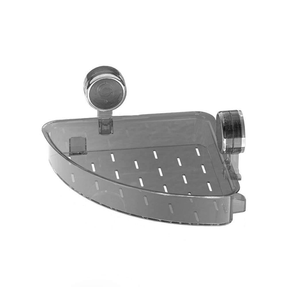 Пластиковая присоска для душа, настенная съемная угловая стойка для хранения, водонепроницаемая мощная треугольная полка для хранения для дома