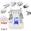 26W AC110V-220V 50HZ-60HZ Hydra Dermabrasion Aqua Peel Clean Facial Skin Care BIO Light RF Face Beauty Machine 6 In 1