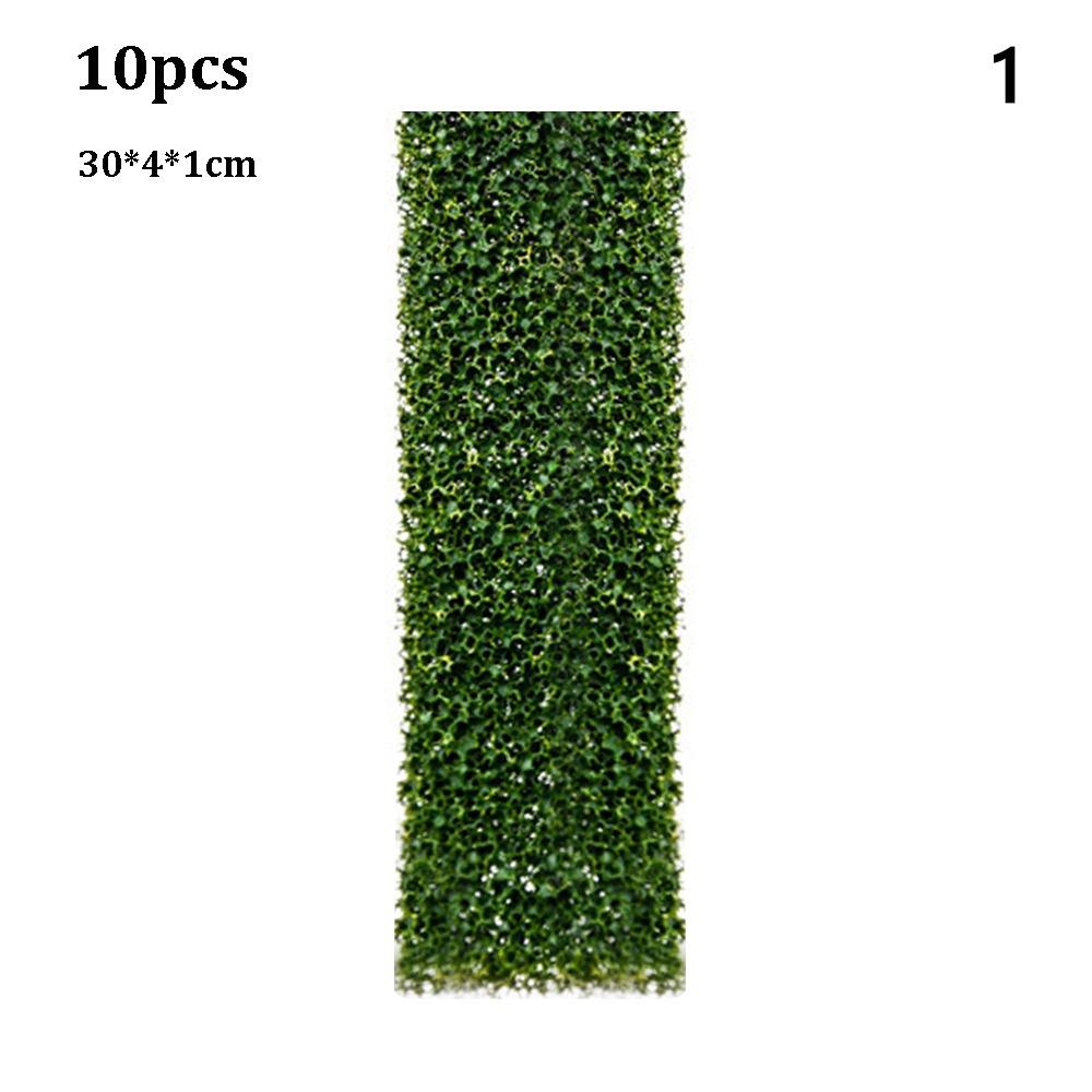 10pcs Plastic Simulation Flower Bed Multistyles Rectangle Flowerbed Park Minihouse Accessories