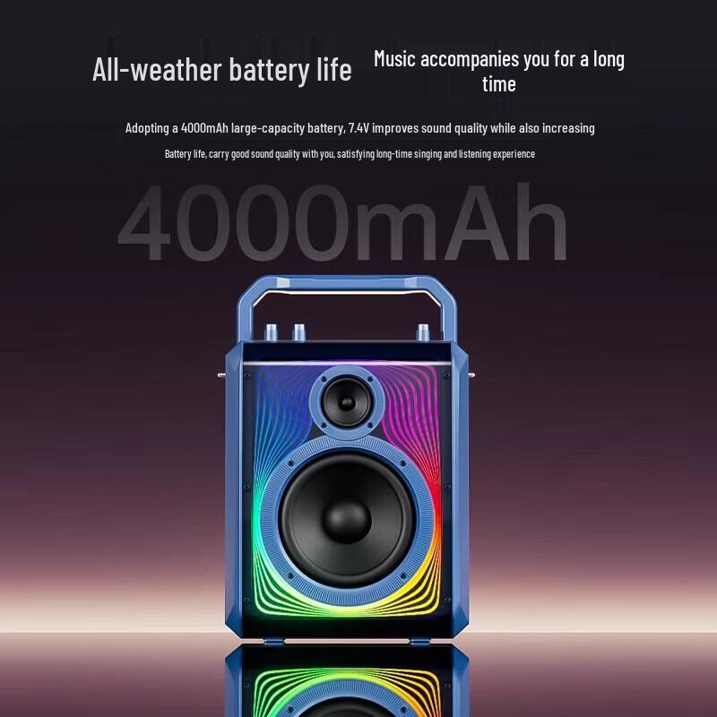 SOAIY K66 PRO Portable Bluetooth Karaoke Speaker