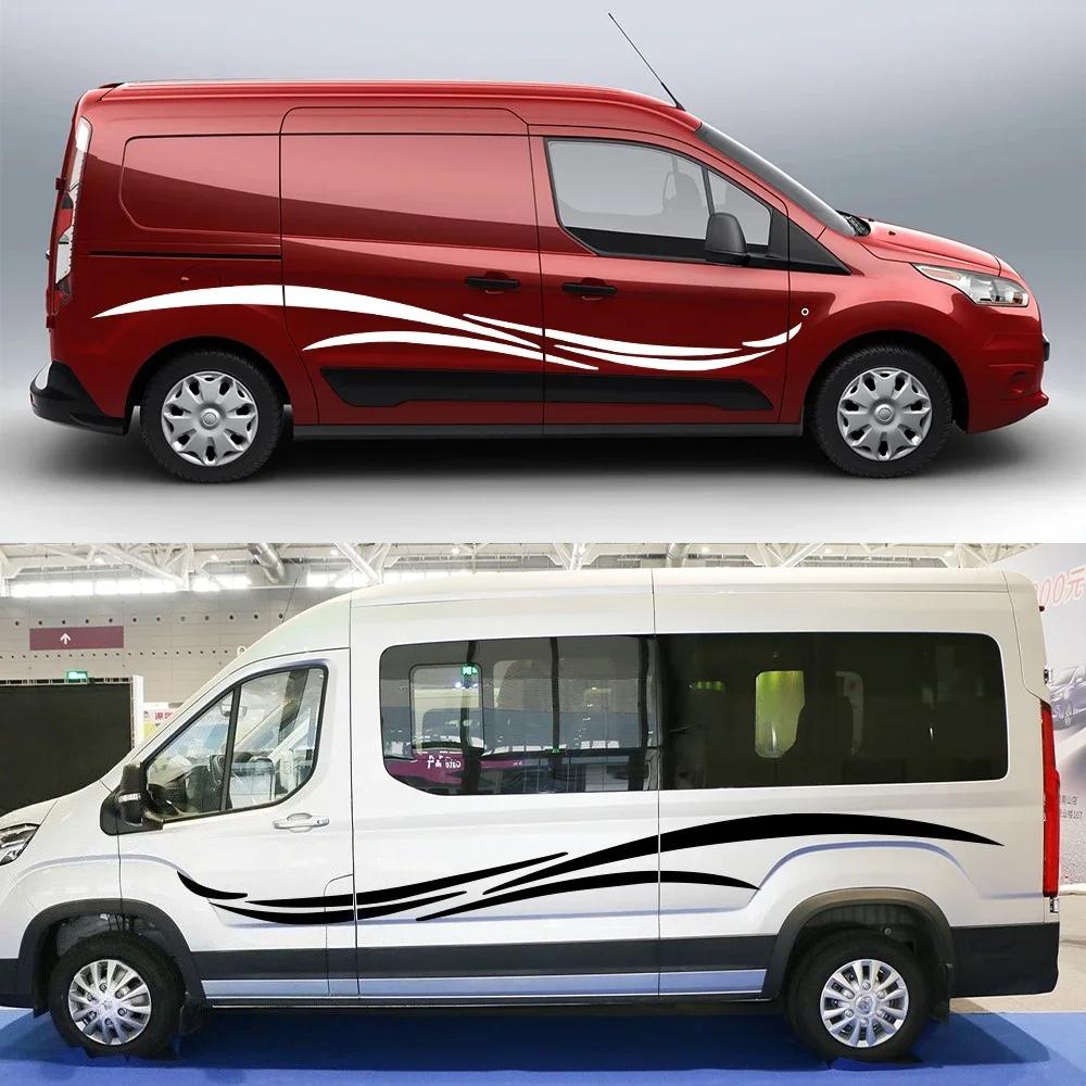 Боковые наклейки на двери автомобиля для Mercedes Benz Viano W639 Автодом Виниловые наклейки Водонепроницаемые Декоративные наклейки на кузов автомобиля Аксессуары
