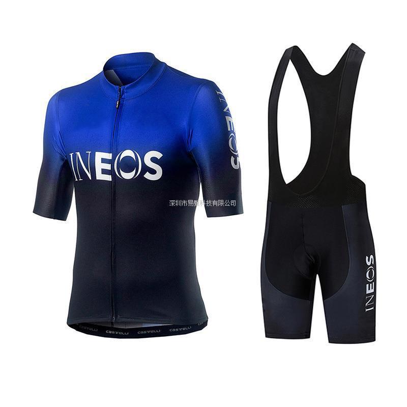 New cycling suit short-sleeved men's top bicycle breathable