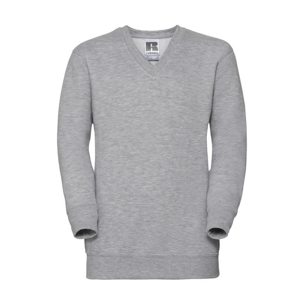 Russell Collection Детская/детская толстовка с v-образным вырезом