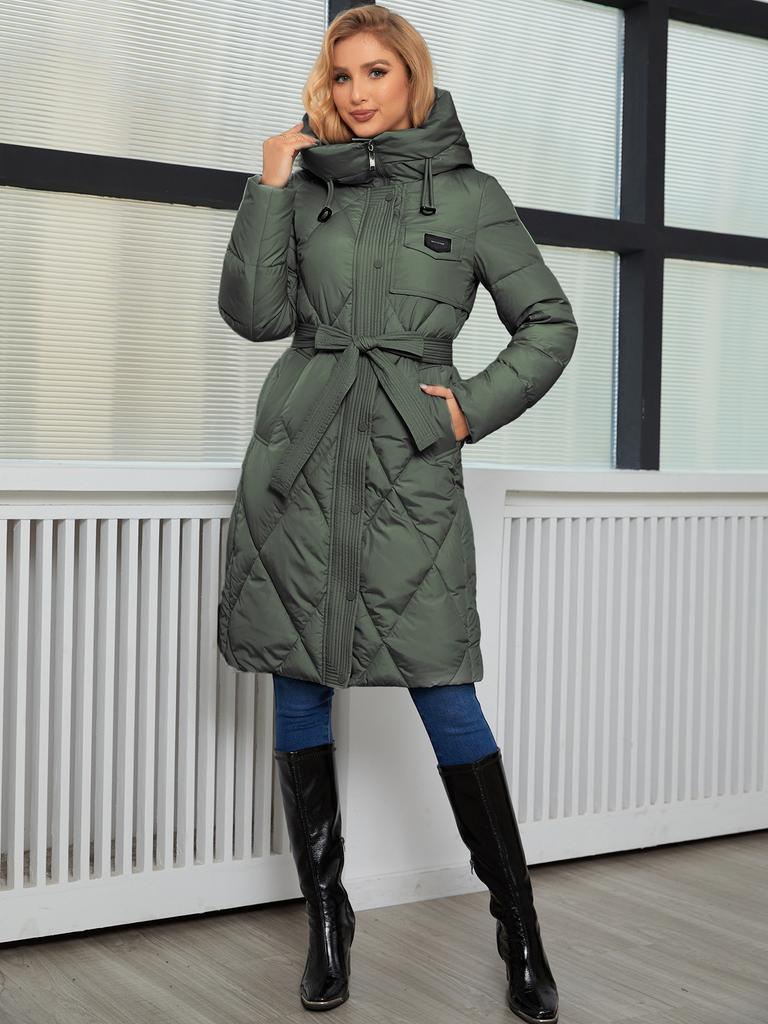 Cinemore Women's Winter Jacket Fashion Long Big Pocket Coat Women Brand High-quality Parka Windproof Warm Down Jackets 83516