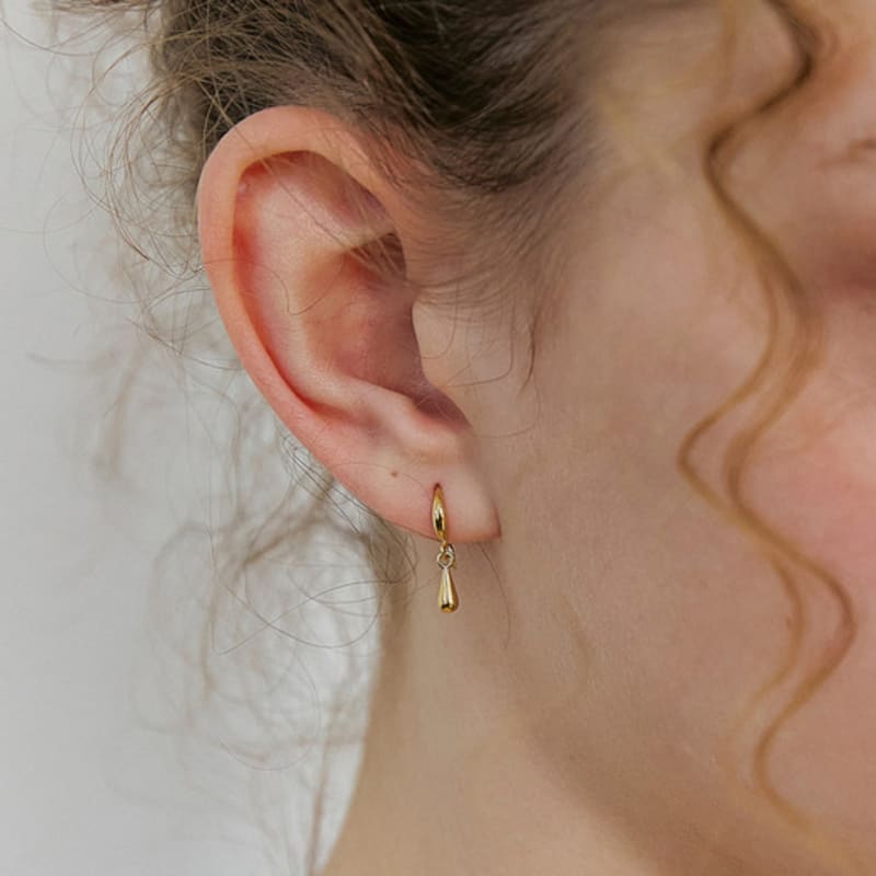 mimesi Mini Drop Earring (gold plated)