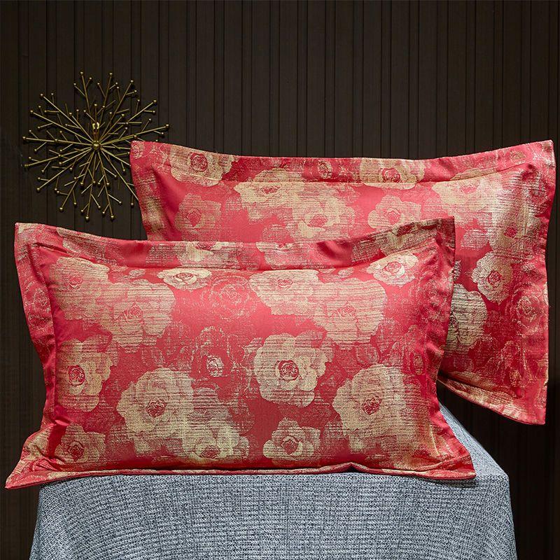 1 пара наволочек-конвертов из атласного жаккарда Tribute, наволочки для взрослых размером 48*74 см, наволочки для комфорта на весну/лето, наволочки без вставок