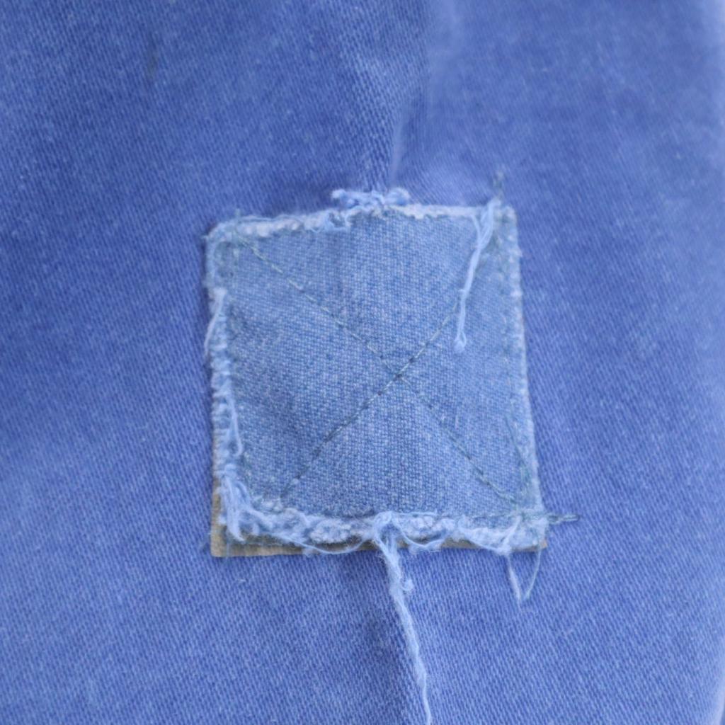 HBSCHOTZ 80-е Светоотражатель Eurowork Винтажная Рабочая куртка 56 синяя Мужская Б/У