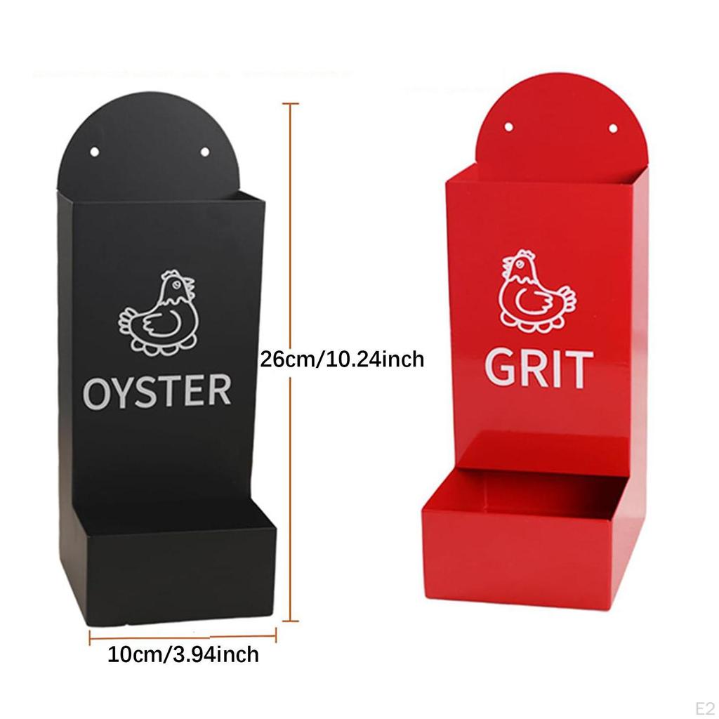 Кормушка для цыплят Oyster Shell Essential Долговечность Прочная Легко устанавливается Инновационная для домашней фермы