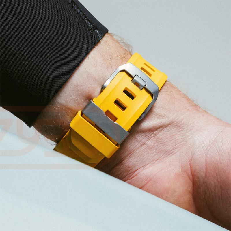 Силиконовый Ремешок Спортивный Браслет для iWatch Ultra2 Apple Watch 10/9/8/1/2/3/4/5/6/7 46мм 49мм 45мм Для Watch 41 44 40 38 42мм