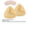 Двусторонние липкие вкладыши для бюстгальтера, многоразовые самоклеящиеся вкладыши для бюстгальтера Push Up, невидимые вставки для бюстгальтера для купальника бикини, спортивный бюстгальтер без бретелек