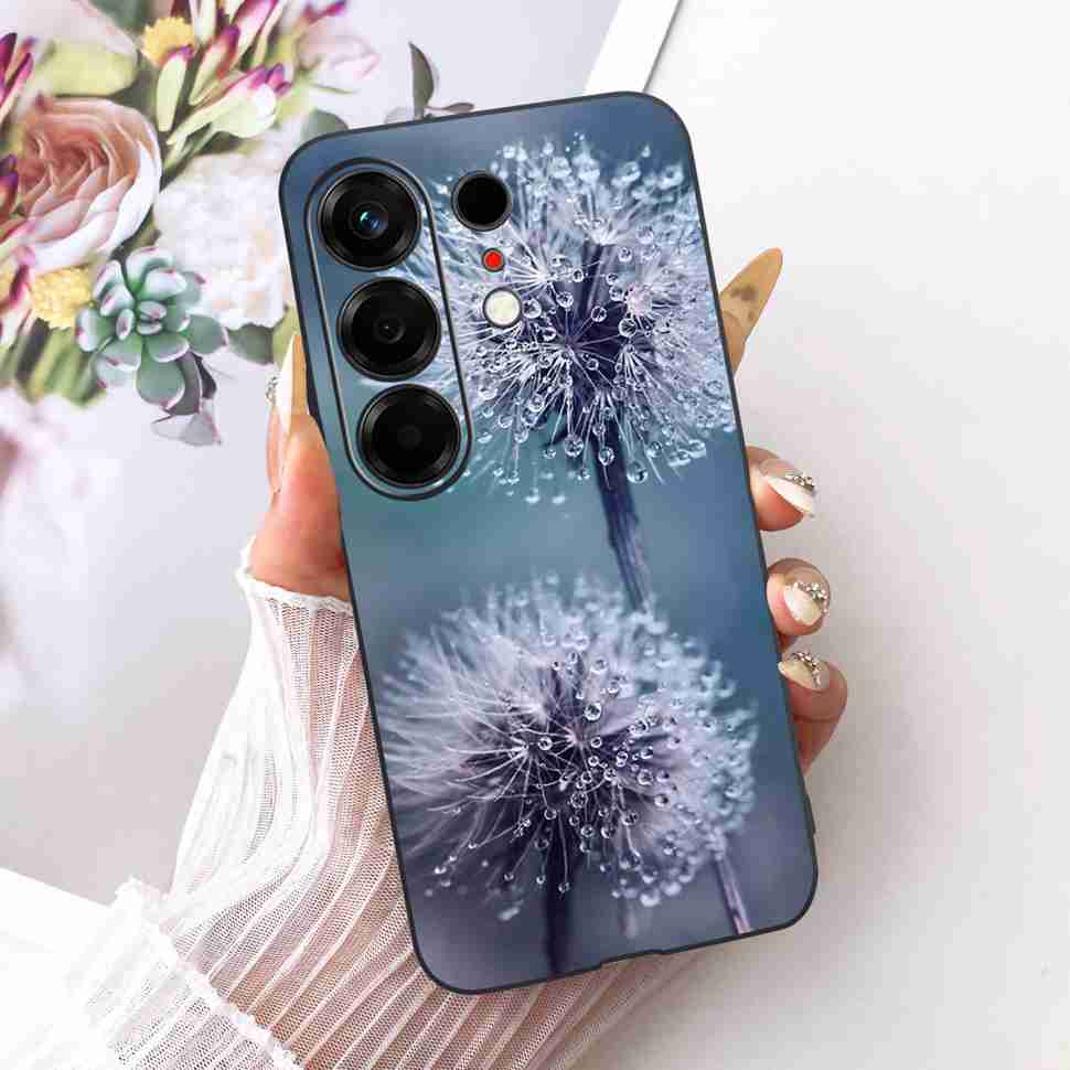 Милый расписной чехол для Tecno Camon 50 4G CN5 Мягкий силиконовый Fundas Чехлы для телефона для Tecno Camon50 4G 6.78" Черный чехол Coque
