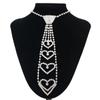 Rhinestone Arrow-Shaped Fashion Tie for Men and Women - Wedding Dress Accessory