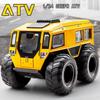 1/24 Russia All-terrain Vehicle Alloy Models Toys Diecast Doors Opened Sound Light Pulll Back Off-road Cars Children's Toy Gifts