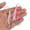 Artificial Portable Soft Silicone Fishing Tackle Saltwater Octopus Bait Hook Squid Skirt Lure