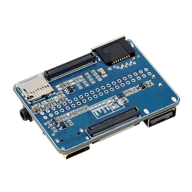 Модуль расширения CM4 с интерфейсами RJ45 CSIs DSIs и Mini HDTV для встраиваемых проектов