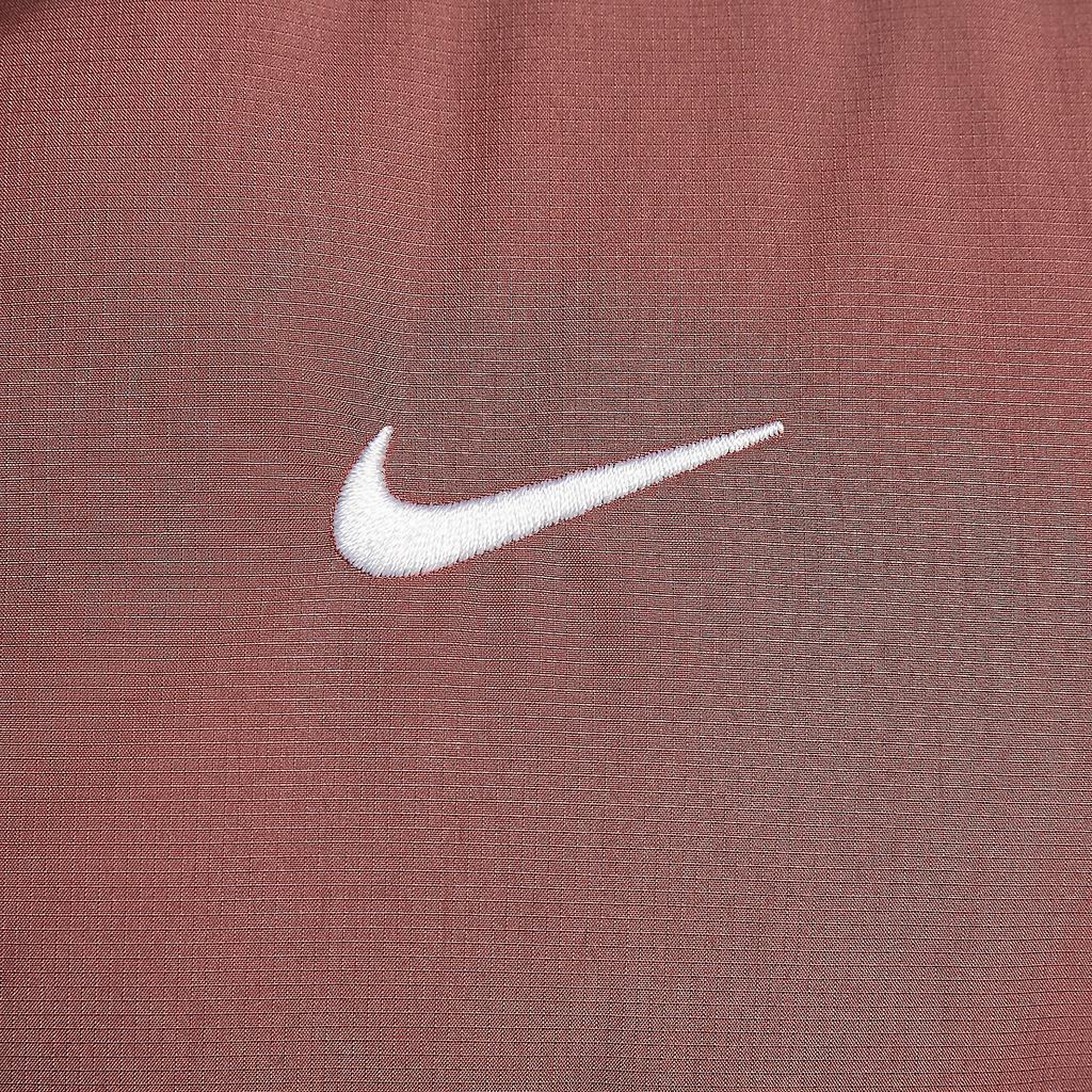 Nike Therma-Fit Sportswear Metro Loose Fit Hooded Warm Puffer Jacket Women Outerwear Red Brown FZ5929-218