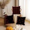 Ins Black And Red Pillow Gift Home Office Decoration Pillow Bedroom Sofa Car Cushion Coverpillow Case