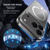 Прозрачный магнитный чехол для телефона Apple 17 Pro Max - Полное покрытие, защита от падений и совместимость с беспроводной зарядкой