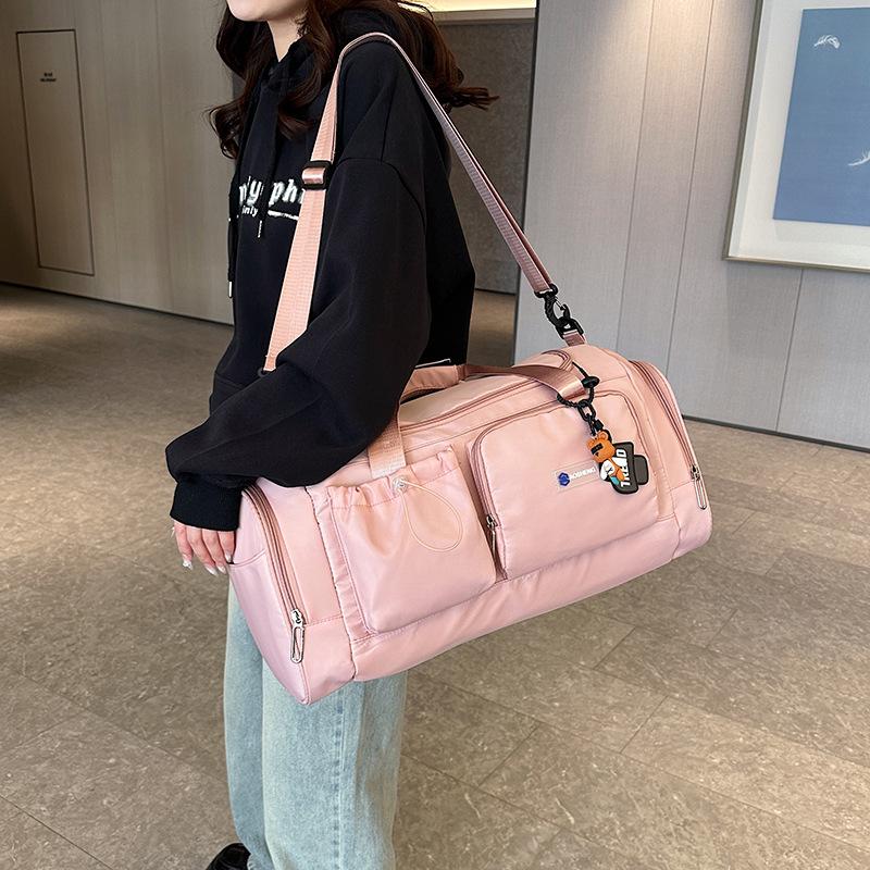 Fashionable Sports Multi-pockets Outing Shoes and Storing Travel Bags for Home Clothes Storage Luggage Bags for Zip