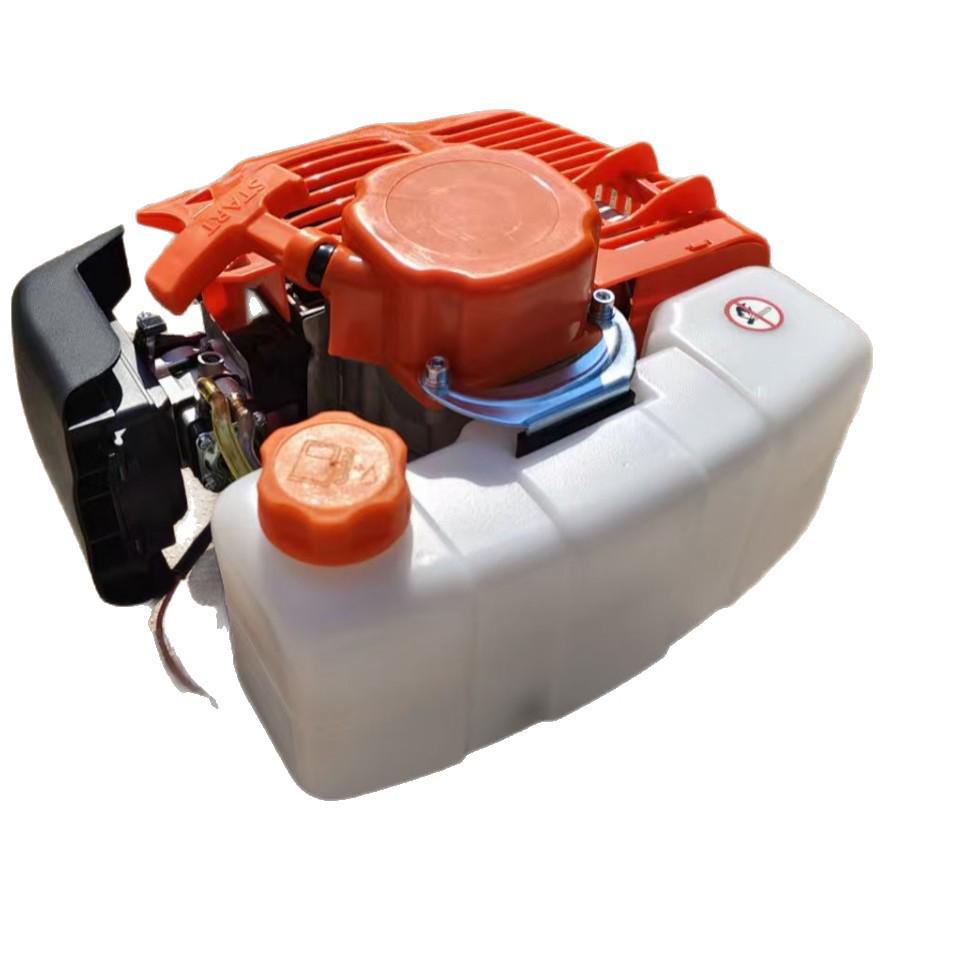 Бензиновый двухтактный мотобур: Портативный инструмент для прополки и выкапывания ям в саду