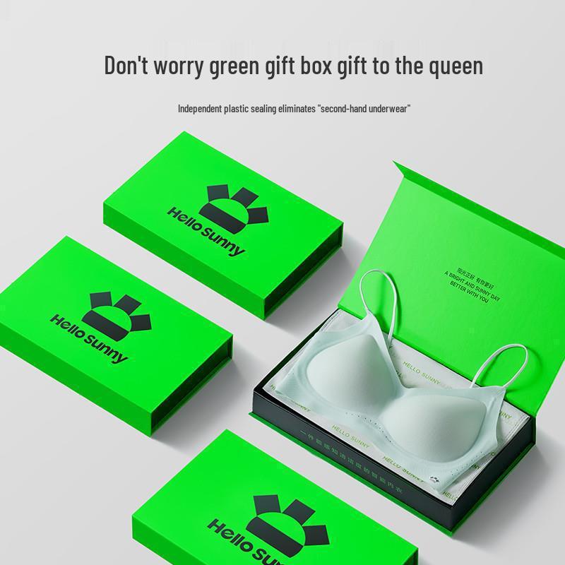 Бра-лифчик с эффектом «Дыхание Леса Авроры» в стиле Sunny Lin Yun - Дышащее и незаметное базовое белье