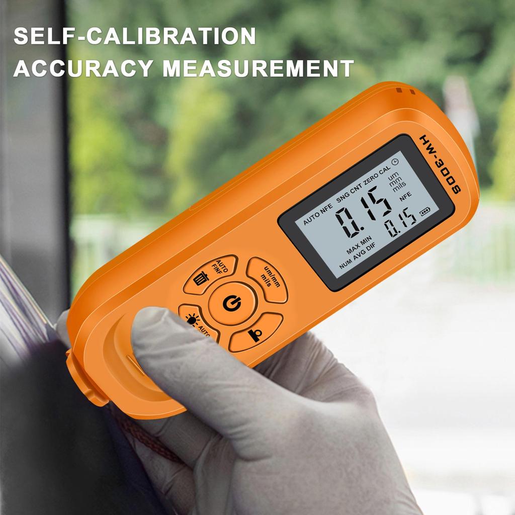 Paint Thickness Gauge Digital Coating Thickness Gauge Meter Car Painting Depth Gauge for Used Car Buyer Paint Mil Thickness Meter Gauge