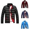 Плюс размер осень и зима модное американское утолщенное спортивное пальто модная мужская уличная свободная повседневная однотонная куртка для мужчин