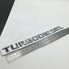 AAYN1 ABS For W463 W140 W124 Turbodiesel lettering emblem mark rear Car trunk turbo diesel logo stickers Accessories