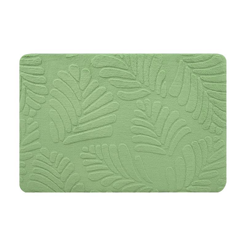 Впитывающий коврик из пены с эффектом памяти с противоскользящим покрытием и имитацией кроличьего меха