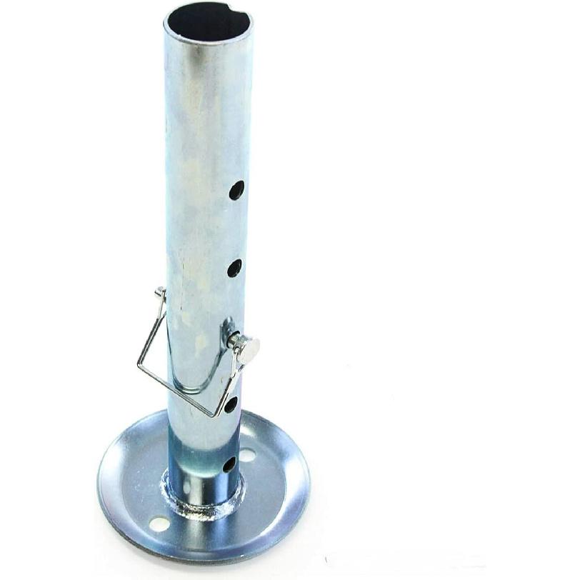 Drop Leg Foot Stand with Pin Modern A-Frame Style RV Jacks - Fits Most 2K to 5K Jacks