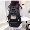 2023 Новый женский рюкзак с буквенным принтом, студентки, простой дорожный корейский рюкзак, школьный рюкзак большой вместимости