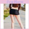 Pure Color High Stretch Bodycon Skirt For Summer Fashion And Daily Wear