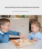 Children's Educational Strategy Chess Game - Wooden Logic and Intelligence Table Toy